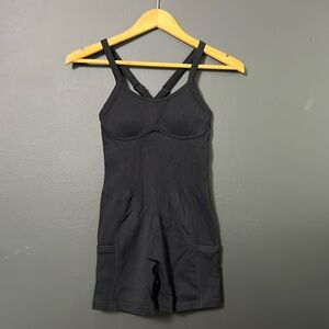 Black Workout Jumpsuit